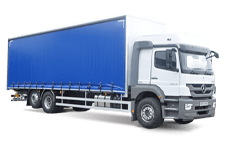 Van Hire Yeovil - 26 Tonne Curtain Side Truck - Truck hire Yeovil