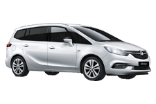 Van Hire Yeovil - Vauxhall Zafira 7-Seater - Minibus hire Yeovil